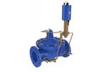 Cla-Val - Model 390-07 & 3690-07 - Electronic Pressure Reducing Valve with Manual Bypass