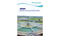 Indion - High Rate Solids Contact Clarifier (HRSCC) - Brochure
