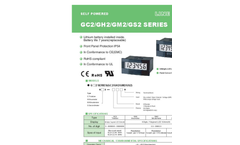 GC2 Series Self-Powered LCD Totalizer Catalog