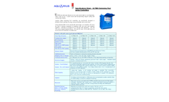 ULTIMA Swimming Pool series Controllers - Specifications Sheet