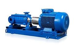 Masdaf - Model OMK - Horizontal Axis, Radially Split, Ring Section Design Multistage Centrifugal Pump