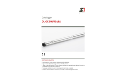 STS - Model DL.OCS/N/RS485 - Level Logger - Datasheet