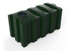 Bushmans - Model UD550 - 2,000 Litre Under Deck Rainwater Tank