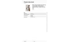 Schneider - Model FSC9001 - Electrical Digital Twin System - Datasheet