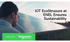 IoT EcoStruxure at Enel Ensures Sustainability - Schneider Electric - Video