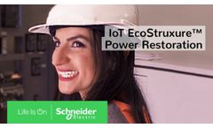 IoT EcoStruxure: Power Restoration with SA Power Networks - Schneider Electric - Video