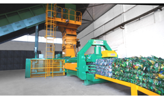 Macpresse - Model MAC 108/2 - Multi-Material Waste Baler