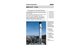 Hofstetter - Model IFM4C - Industrial Flare for All Combustible Gases - Brochure