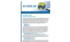 Model AC-ROV 100 - Underwater Inspection Systems. Brochure