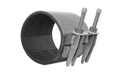 APAC - Model 401AS - Single Welded Stainless Steel Lug Complete Circle Gasket Repair Clamp