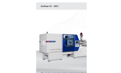 EcoPower Xpress - Model 160 – 500 t - High Speed Injection Molding Machine - Brochure