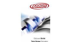 AMUT - Model BA Series - Twin Screw Extruder Datasheet