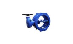 Gaer - Model PN10 / PN16 / PN25 / PN40 - Double Eccentric Butterfly Valve