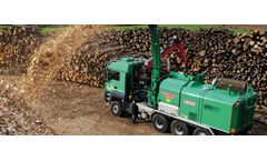 JENZ Chippertruck Hybrid - Self-propelled with Dual Engine Technology