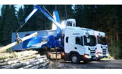 JENZ Subframe - Model HEM 583 DQ - Chipping Unit with MTU Engine