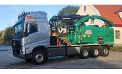 JENZ Subframe - Model HEM 922 DQ - Chipping Unit With CAT Engine