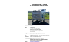 Model FUB 1,7 m³ - Front End Loaded Container Brochure