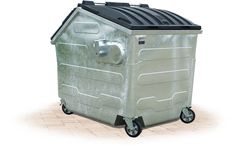 IVB - Model HSB 2,3 M³ - Rear Side Loading Bin