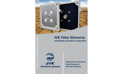 JVK - Filter Elements - Brochure