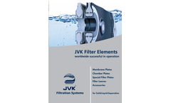 JVK - Filter Elements for Solid-Liquid-Separation - Brochure