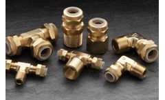 Alkon - Model AP Series - Brass Fittings for Use With Plastic Tubing