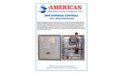 AMC - Model Perc-Rite - Residential Drip Dispersal Process Controls Panels - Brochure