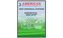 AMC - Model Perc-Rite - Pre Engineered Residential High Head Submersible Pump - Brochure