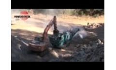 Powerscreen Metrotrak Jaw Crusher, Kamatiland Forestry, South Africa, 2012 Video