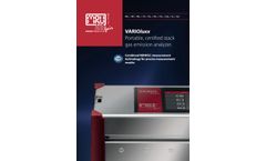MRU - Model VARIOluxx - Portable Stack Gas Emission Analyser- Brochure