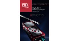 MRU - Model MFplus 16911 - Precision Digital Manometer - Brochure
