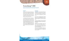 HeGo Biotech - Model FerroSorp RW - Special Adsorbent for Treatment of Rainwater Runoff - Brochure