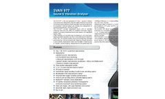 Svan- Model 977 - Sound & Vibration Level Meter Brochure
