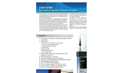 Svan - Model 958A - Four-Channel Sound & Vibration Analyser Brochure