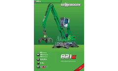 Sennebogen - Model 825 E - Electric Material Handler - Brochure