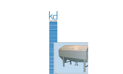 Model KD 30 - Drum Thickener Brochure