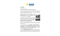 RAVO - Model R1, R2 & E2 - Sub-Compact & Compact Sweepers - Brochure