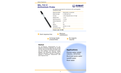 Gimat - Model AMMONO Series - Online Analysers - Brochure