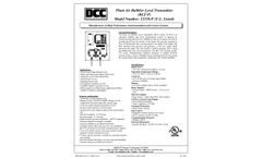 DCC - Model AC (BLT)- I2138-P - Bubbler Level Transmitter - Brochure