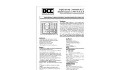 DCC - Model 12076 - Triplex Backup Float Switch Controller (TBUPC) - Brochure