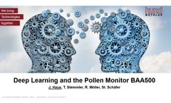 Deep Learning and the Pollen Monitor BAA500 - Video