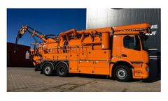 Kroll - Model WRS 1 - Suction Flushing Vehicle with Water Recycling