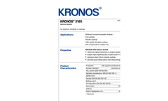KRONOS - Model 2075 - Titanium Dioxide  Brochure