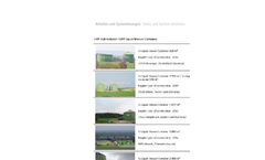 Lipp - Liquid Manure Containers  Brochure