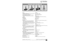 Stübbe - Model MV 309 - Diaphragm Valve - Brochure
