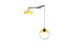 Encon - Model 30 gpm ABS - High Visibility Shower Head Horizontal Showers