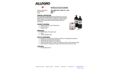 Allegro - Lead Cassette Brochure