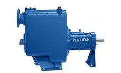 Vertiflo - Model Series 2100 - Industrial Trash Handling and Solids Handling Self-Priming Centrifugal Pump