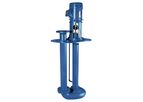 Vertiflo - Model Series 700 - 720 & 724 - Industrial Vertical Sewage Ejector Pump