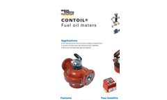 Aquametro - Model VZO 4 - Aquametro Fuel / Oil Meter Datasheet