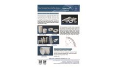 Alumina Ceramic Tube, Bend and Elbow - Datasheet